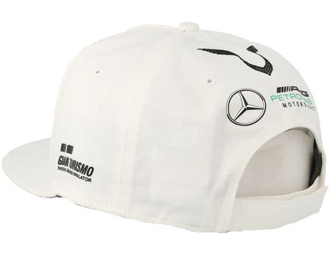 Lewis Hamilton Drivers Cap White Snapback - Mercedes caps ...