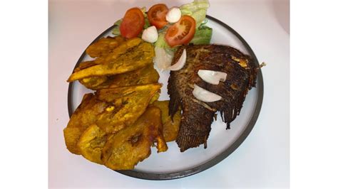 Recette Bananes Plantain Taper Taper Avec Du Poisson Tilapia D Licieux