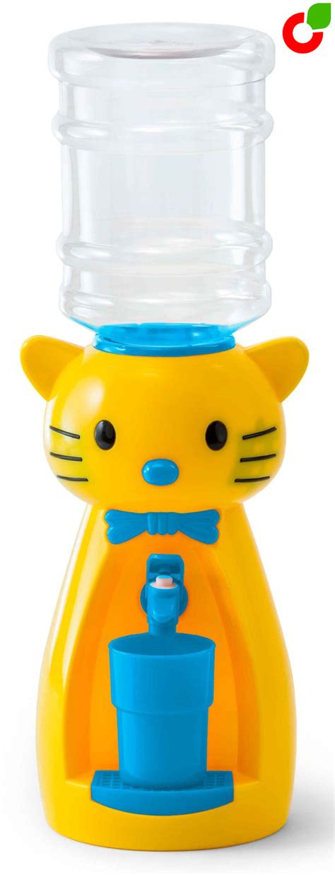 Детский кулер VATTEN kids Kitty Yellow - цены на кулеры для воды в ...