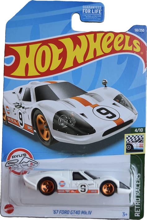Amazon Hot Wheels Ford GT40 Mk IV 67 Juguetes Y Juegos