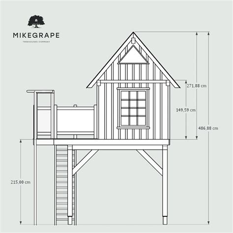 Типовой Домик на Дереве для Детей ⋆ Дом на Дереве. MikeGrape Company ...