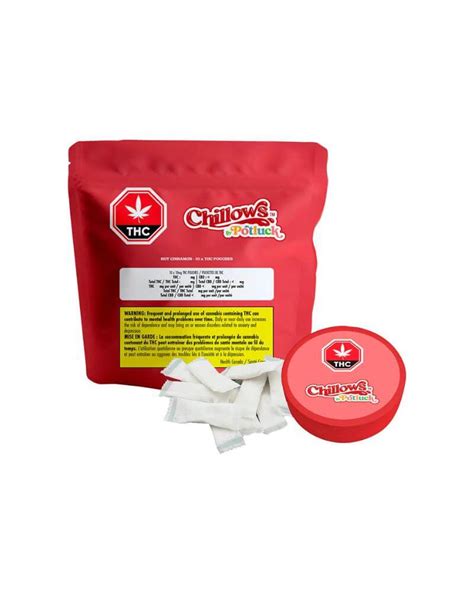 Potluck Hot Cinnamon Chillows Pouches Bud Bar Cannabis Dispensary