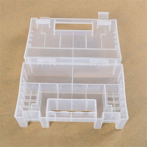 Portable Battery Storage Case Holder Hard Plastic Box Container