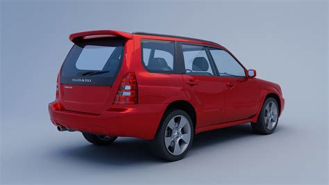 subaru forester sg5 3D model | CGTrader