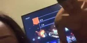 Busty Ebony Gets Caught Naked By Intruder Tnaflix