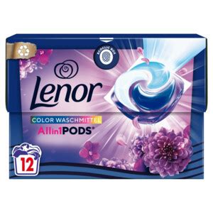 Lenor Wasmiddel All In Pods Amethist Bloemen Boeket Stuks Plein Nl