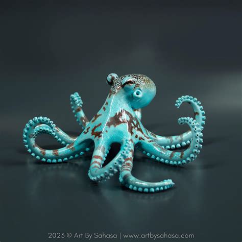 Caribbean Reef Octopus Sculpture 2023 By Artbysahasa On Deviantart