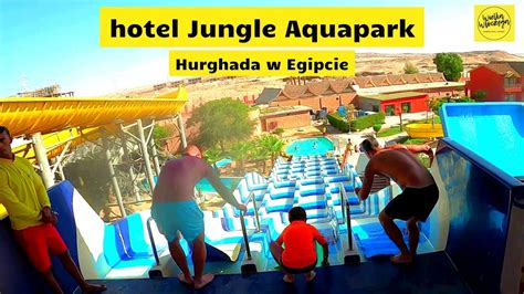 Jak wyglądają zjeżdżalnie w Jungle Aquapark w Hurghadzie w Egipcie