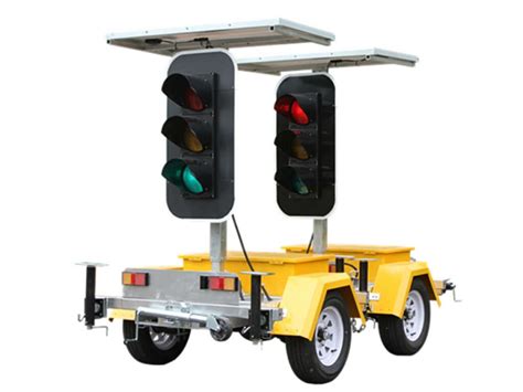 traffic control light     installation