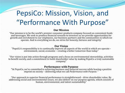 Marketing Strategies And Brand Campaigns Of Pepsico