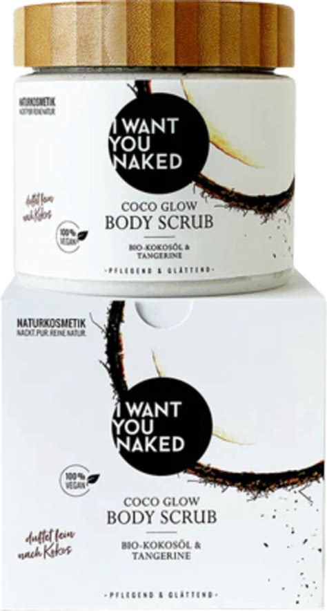 I Want You Naked Coco Glow Body Scrub Ecco Verde Online Shop
