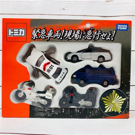 Tomica Emergency Police Vehicle Set Tokyo Station