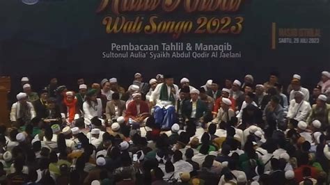 Komunikasi Spiritual Haul Akbar Wali Songo Jam Iyyah Ahlith