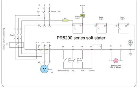 Soft Starter Circuit Diagram