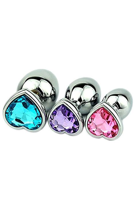 Mega Rabatt Buttplug Aus Metall In Herzform Mit Rosa Stein 7 5 Cm X 3 Cm Klein XXX SEX