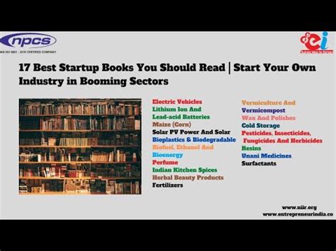 17 Best Startup Books You Should Read Start Your Own Industry In