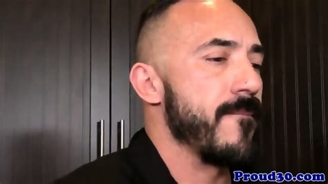 Mature Bear Seduces Horny Jock