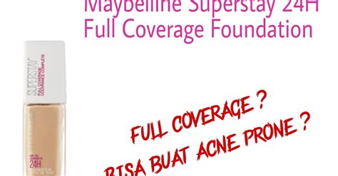 Review Maybelline Superstay H Full Coverage Foundation Warm Nude