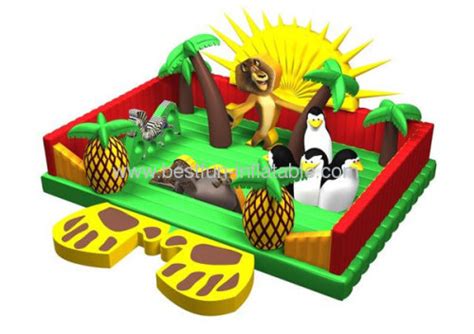 Madagascar Inflatable Bouncer Playground Manufacturers And Suppliers In