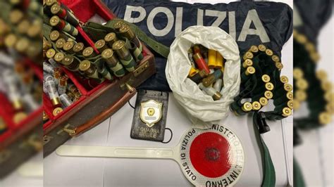 In Possesso Di Munizioni Di Arma Da Fuoco In Manette Un Pregiudicato