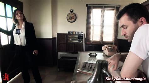 Detective Krissy Lynn Is Tied And Anal Fucked By Big Cock Motel Owner James Deen