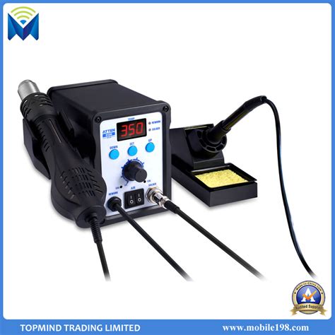 In Led Soldering Rework Station Hot Air Gun Solder Iron At For Mobile Phone Repairing