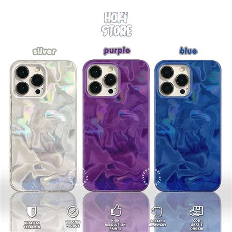 Jual Case Hologram Watery Texture Infinix Note Hot I Play Play Play I