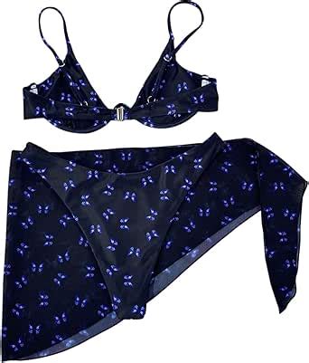 Generisch Weiblich Bikini Damen Weißer Bikini Triangel Low Waist Bikini