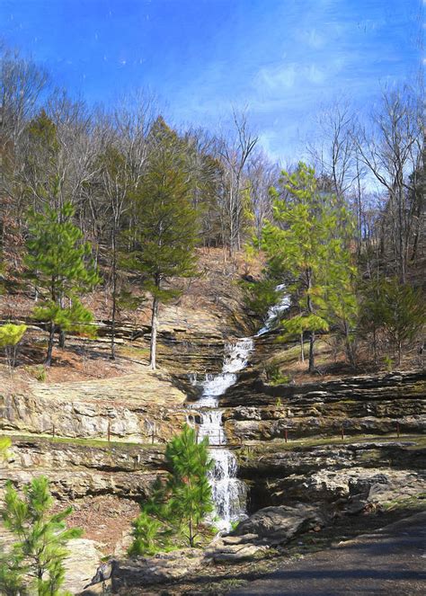 Lost Canyon Waterfall Photograph by Mary Lynn Giacomini - Fine Art America