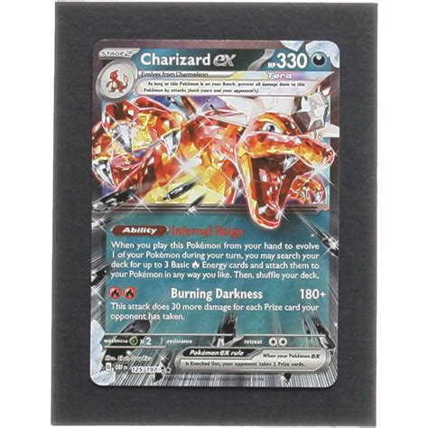 Charizard Ex Pokemon Scarlet And Violet Obsidian Flames