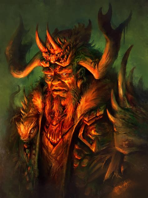 Circle Of The Land Swamp Druid Art Art By Zsolt Kosa Rdnd