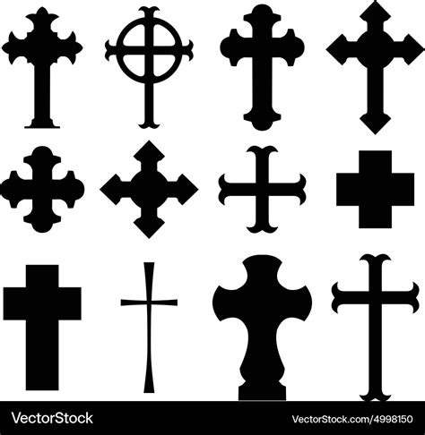 Christian Cross Types Printable Templates Free