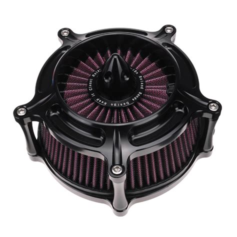 Turbine Air Intake Filter Cleaner For Harley Sportster XL883 1200 Iron