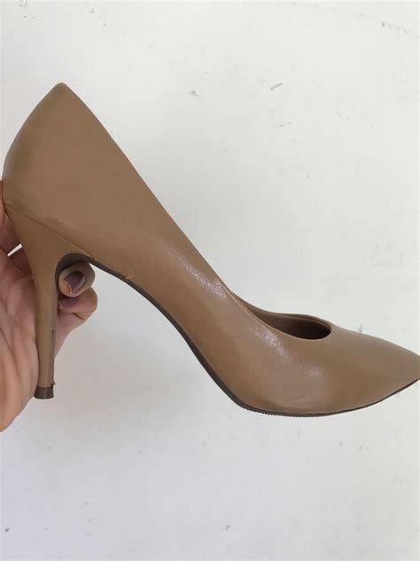 Scarpin Nude Sapato Feminino Sonho Dos Pés Nunca Usado enjoei