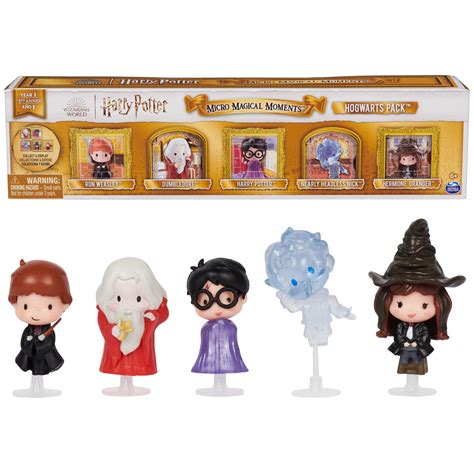 Wizarding World Harry Potter Micro Magical Moments Hogwarts 5 Pack