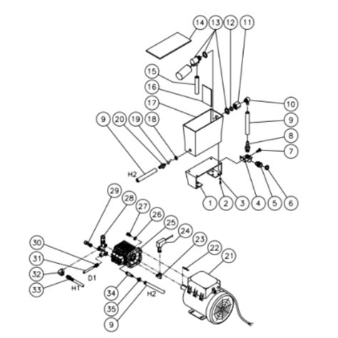 Mi T M HSE M Industrial Hot Water Pressure Washer Parts MiTMparts