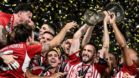 Olympiacos 1 0 Fiorentina Aet El Kaabi Swoops To Secure Greeces
