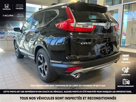 Honda CR V MODÈLE TOURING CUIR TOIT SIÈGE CHAUFFANT 1 5 LITRE 2019