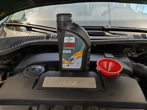 Замена масла…Fuchs Titan Supersyn 5w40 (502) — Skoda Octavia Combi A5 ...