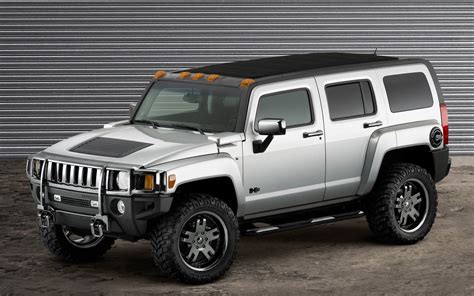 Gray Hummer H3 HD wallpaper | Wallpaper Flare