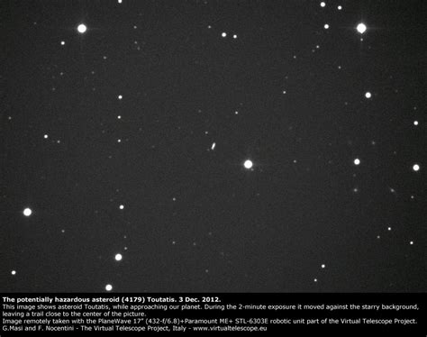 Potentially Hazardous Asteroid (4179) Toutatis close approach - The ...