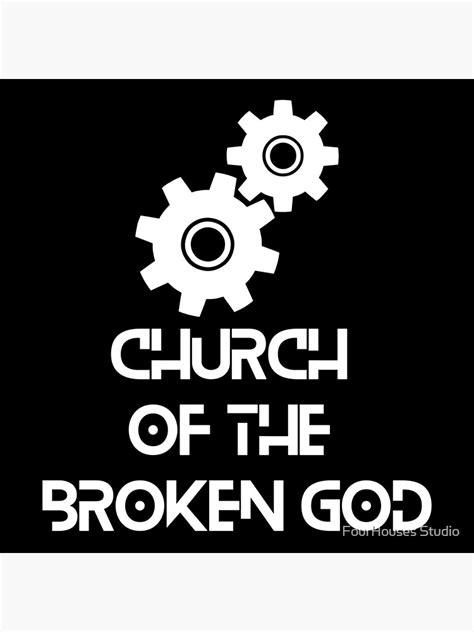Scp Foundation Church Of The Broken God Poster For Sale By