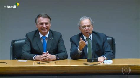 Ao Lado De Bolsonaro Guedes Confirma Que Governo Vai Desrespeitar Teto