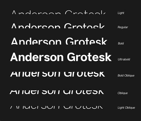 Anderson Grotesk Font