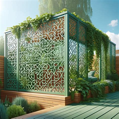 Lattice Privacy Screen for Deck - Design Ideas