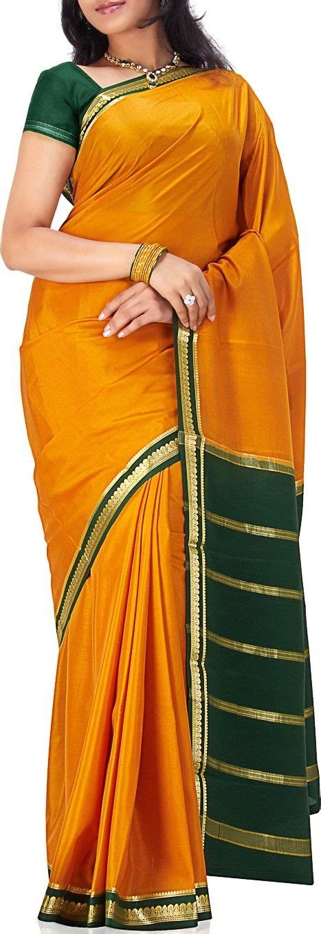 Mysore Silk Saree Original Pin By Webjournal Mysore Silk Saree