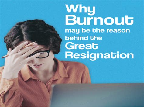 Burnout And The Great Resignation Are They Related