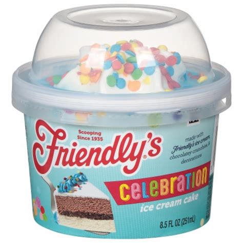 Friendly S Celebration Ice Cream Cake Fl Oz Kroger