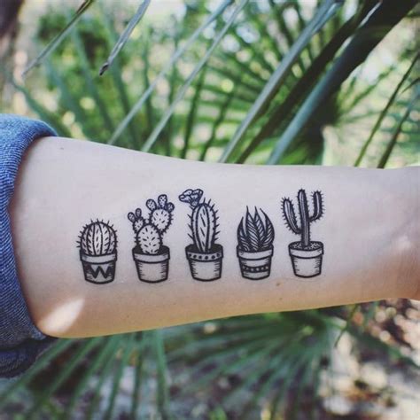 Estas Pensando En Hacerte Un Tatuaje De Cactus La Belleza De Un