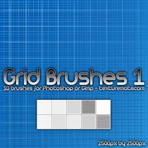 FREE 25 Grid Photoshop Brushes in ABR | ATN,Download Free Images